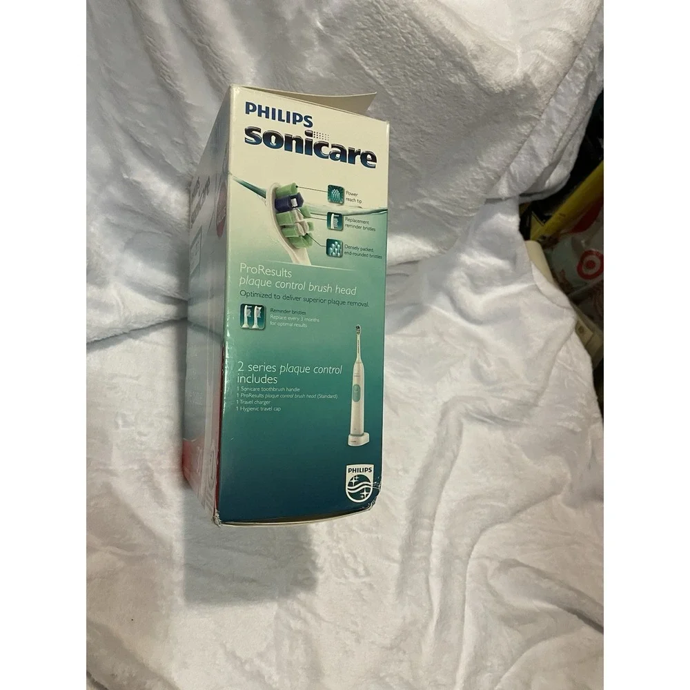 NEW PHILIPS SONICARE SERIES 2 HX6211/18 PLAQUE CONTROL RECHARGEABLE TOOTHBRUSH
